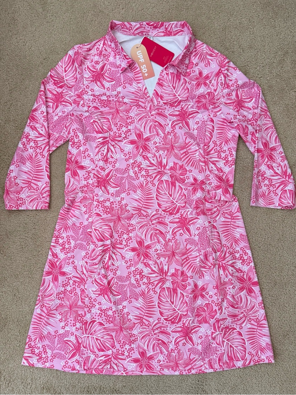 3/4 Sleeve UPF 50+ Sun Dress - Picture 10 of 10